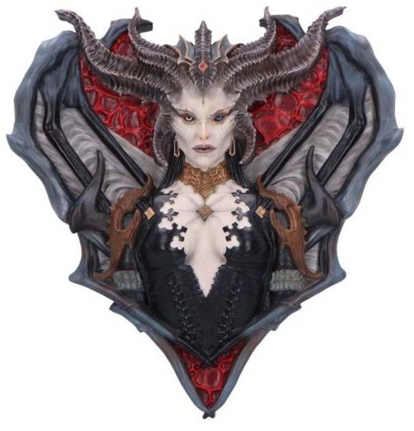 Фігурка Nemesis Now Diablo IV Lilith Wall Plaque 30 см (0801269155186) - зображення 1