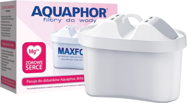 Wkład do dzbanków filtrujących Aquaphor B25 Maxfor Mg+ (516534) - obraz 1