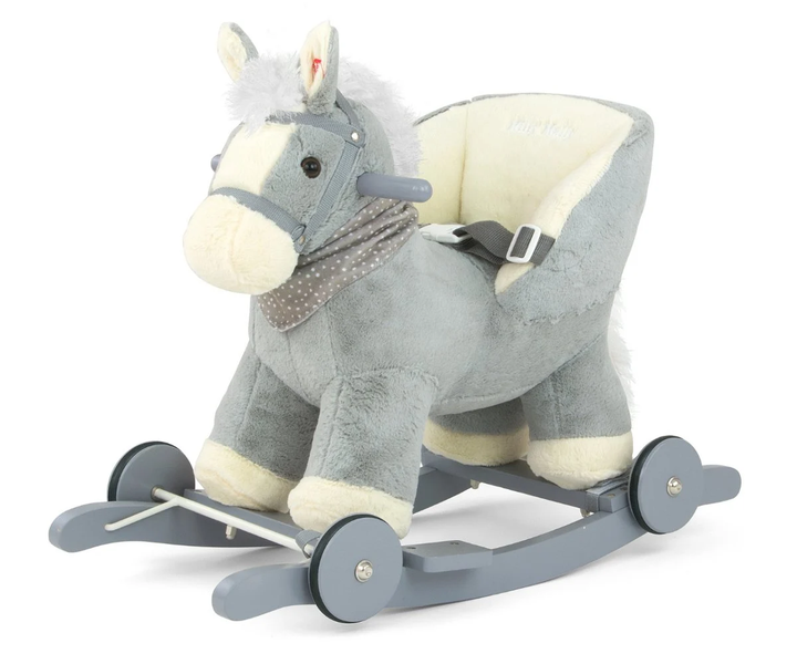 Konik na biegunach Milly Mally Polly Gray (5901761124026) - obraz 1