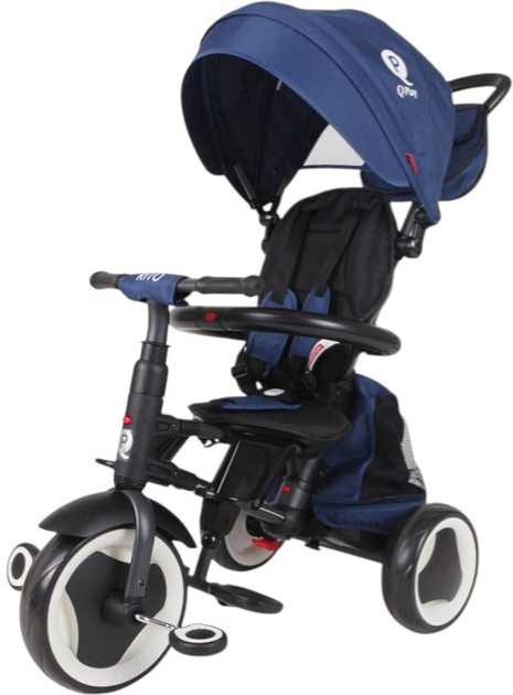 Rowerek trójkołowy Qplay Rito Plus Blue (0686268625249) - obraz 1
