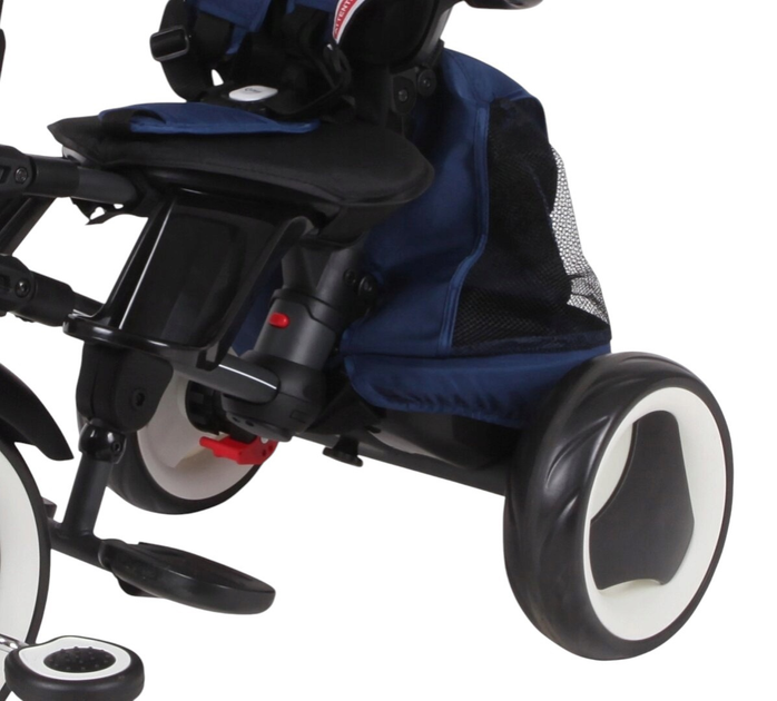 Rowerek trójkołowy Qplay Rito Plus Blue (0686268625249) - obraz 4