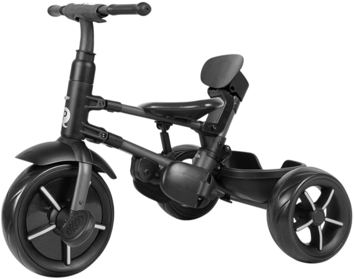 Rowerek trójkołowy Qplay Rito Star Black (5061047480236) - obraz 3