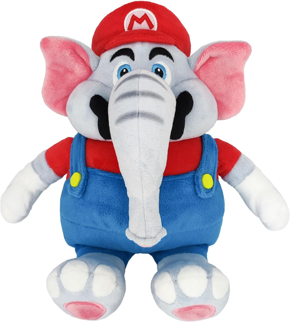 Maskotka Together Super Mario Wonder Mario Elephant 27 cm (3760259935894) - obraz 2