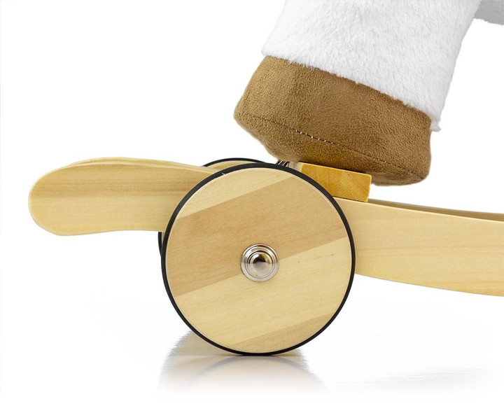 Konik na biegunach Milly Mally Polly White (5901761128666) - obraz 6
