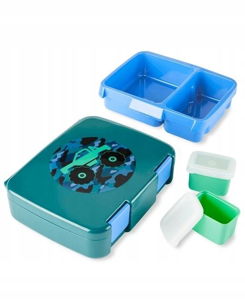 Ланч-бокс Skip Hop для дітей Bento Monster Truck Spark Style (0195862468478) - зображення 2