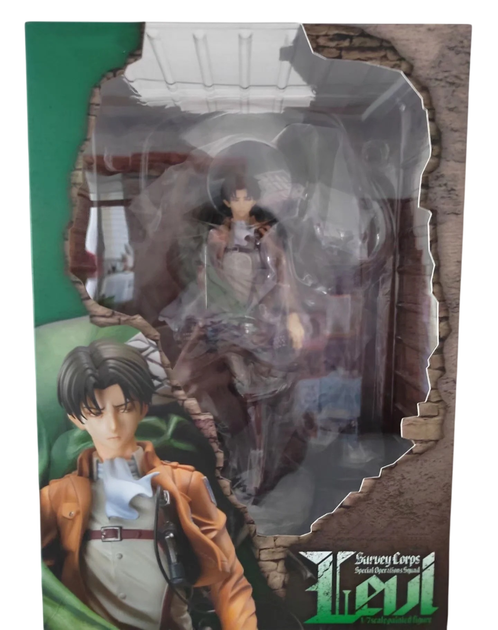 Фигурка Атака Титанов Леви Attack on Titan Levi 26 см (F4E9B5F74370) - Фото 4 Фигурка Атака Титанов Леви Attack on Titan Levi 26 см (F4E9B5F74370) - изображение 4