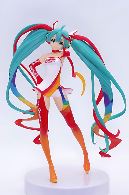 Фигурка Banpresto Хацунэ Мику Hatsune Miku GOOD SMILE Racing 2016 18 см (BB7FB92ED661) - Фото 2 Фигурка Banpresto Хацунэ Мику Hatsune Miku GOOD SMILE Racing 2016 18 см (BB7FB92ED661) - изображение 2