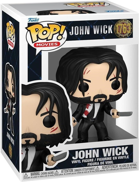 Фігурка Funko Pop Фанко Поп Джон Уік John Wick 10 см FP C JW 1763 - Фото 3 Фігурка Funko Pop Фанко Поп Джон Уік John Wick 10 см FP C JW 1763 - зображення 3