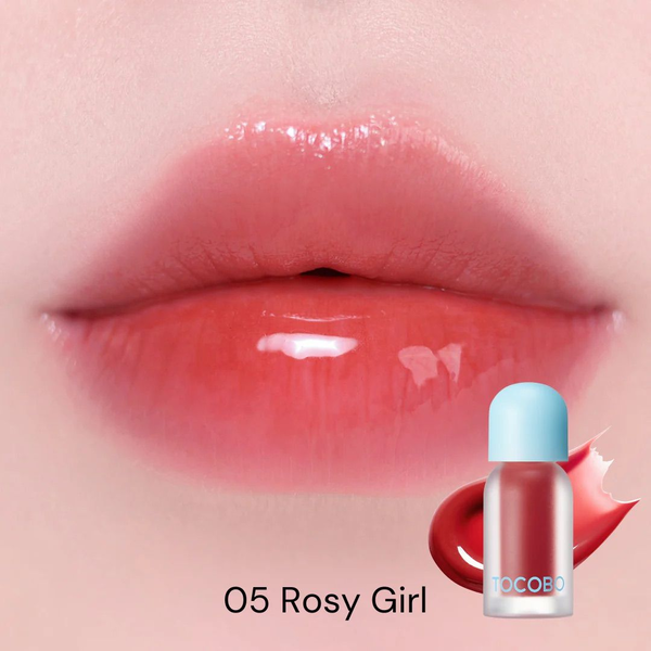 Олія-плампер Tocobo Juicy Berry Plumping Lip Oil Glam Max 05 Rosy Girl рожевий корал 4 г - зображення 2