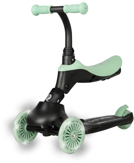 Hulajnoga dziecięca Qplay Sema Evo 3 w 1 Green (6309) (5061047482032) - obraz 3