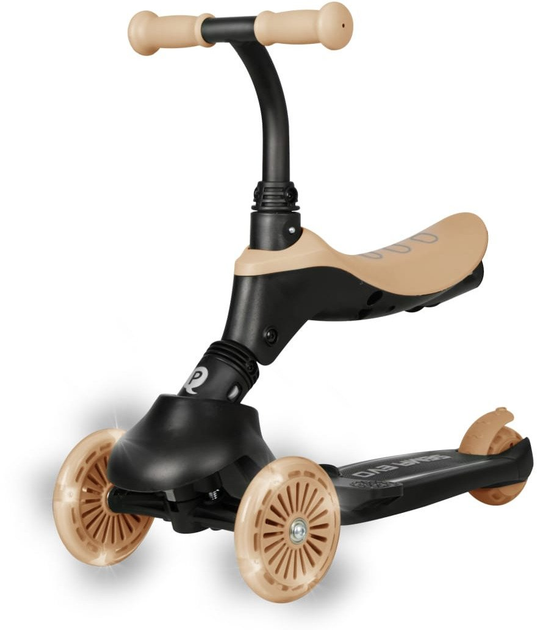 Самокат дитячий Qplay Sema Evo 3 в 1 Khaki (6312) (5061047482179) - зображення 12