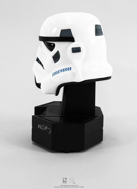 Statuetka kolekcjonerska PureArts StarWars Original StormTrooper Helmet 1:3 (0713929403288) - obraz 5