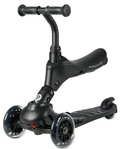 Самокат дитячий Qplay Sema Pro 3 в 1 Black (5690) (5061047481233) - зображення 5