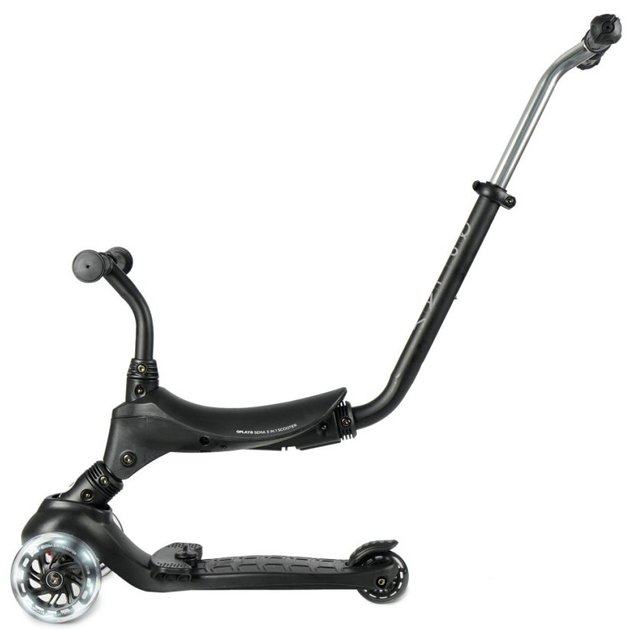 Самокат дитячий Qplay Sema Pro 3 в 1 Black (5690) (5061047481233) - зображення 7