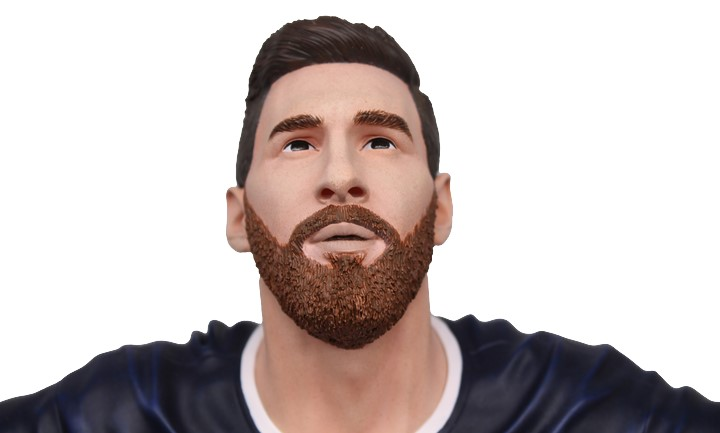 Фігурка Footballs Finest Paris Saint-Germain Lionel Messi 60 см (5056122519871) - зображення 6