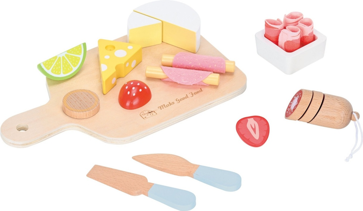 Набір іграшок Small Wood Cheese Cutting Board L40294 (5711336038814) - зображення 1