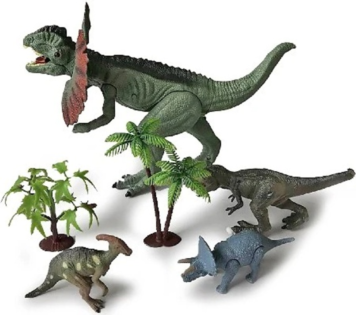 Zestaw zabawek Animal Universe Dinosaur set with light and sound Dilophosaurus 525007 (5700135250077) - obraz 2