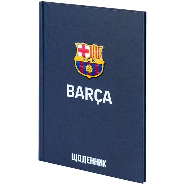 Щоденник шкільний Kite FC Barcelona тверда обкладинка BC25-262 - зображення 2