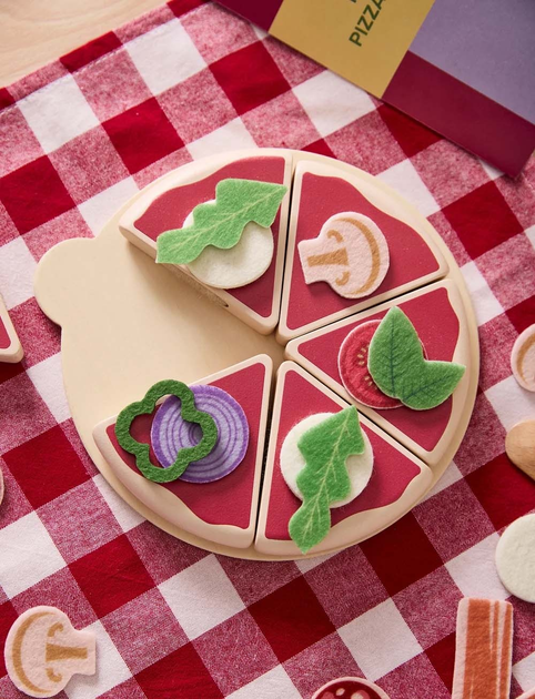 Набір іграшок Kids Concept The Creativity Hub Pizza 1000901 (7340028735175) - зображення 2