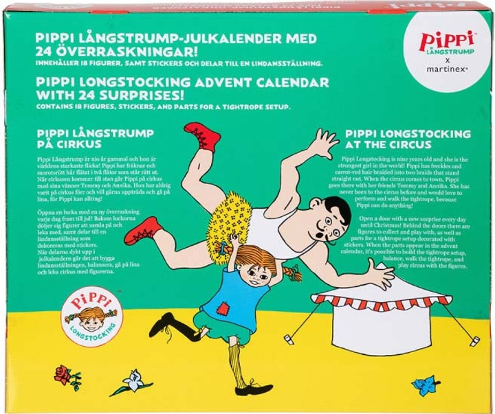 Kalendarz adwentowy Martinex Pippi Longstocking 35827030 (6416550358388) - obraz 2