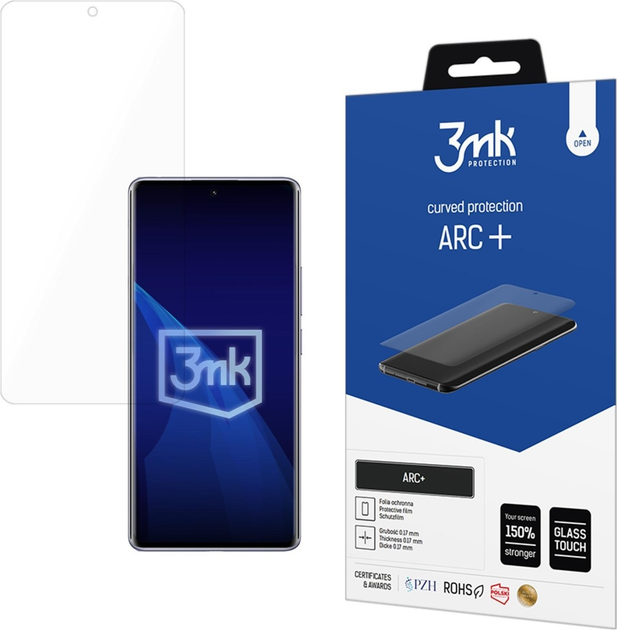 Захисна плівка 3MK ARC+ для Xiaomi Redmi Note 14 Pro 4G (5903108639392) - зображення 1