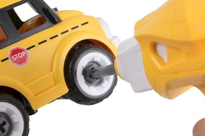 Шкільний автобус Contruck R/C Diy зі звуком 520563 (5700135205633) - зображення 3