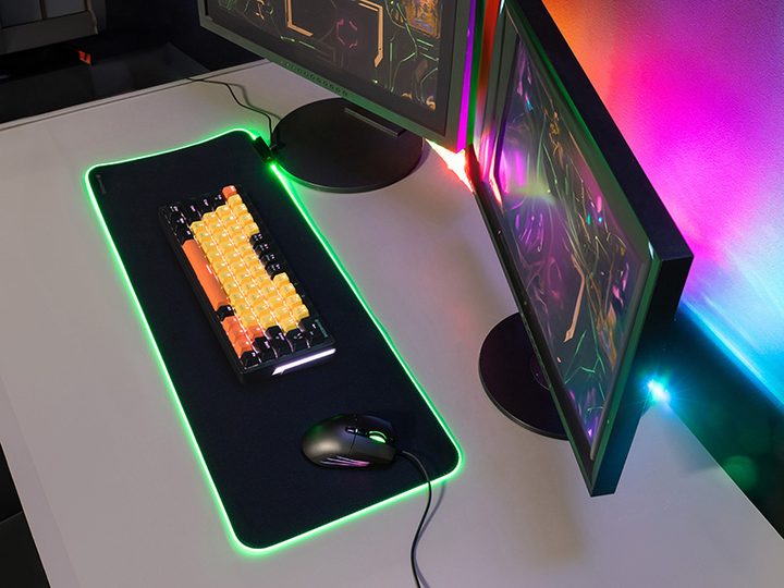 Podkładka pod mysz Tracer GameZone Maxi RGB Black (TRAPAD47549) - obraz 5