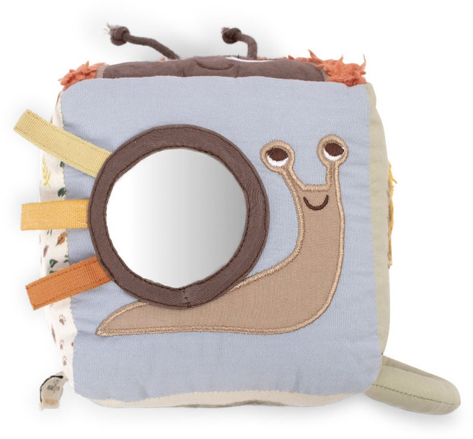 М'яка іграшка Filibabba Little Wonders сенсорний кубик FI-03366 (5712804033669) - зображення 4