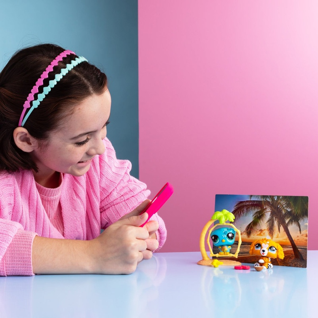 Набір фігурок Rarewaves Littlest Pet Shop Petfluencer Pairs 7 см 00560 (5710948456665) - зображення 4