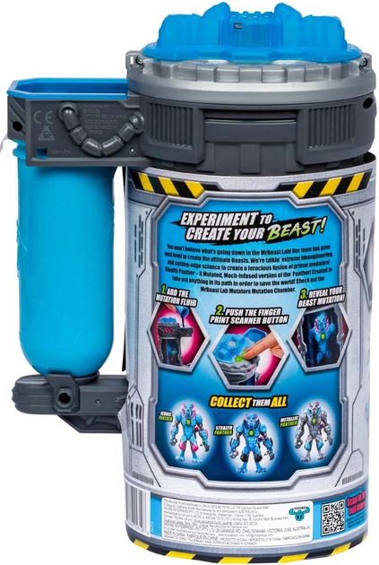 Фігурка супергероя Beast Lab Mutator Action Stealth Panther 13 см 20346 (630996247198) - зображення 3