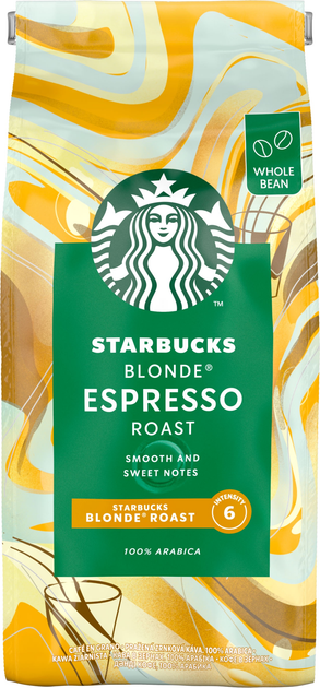 Кава Starbucks Blonde Еспресо Роуст натуральна смажена в зернах арабіка 450 г (8445290183439) - зображення 1