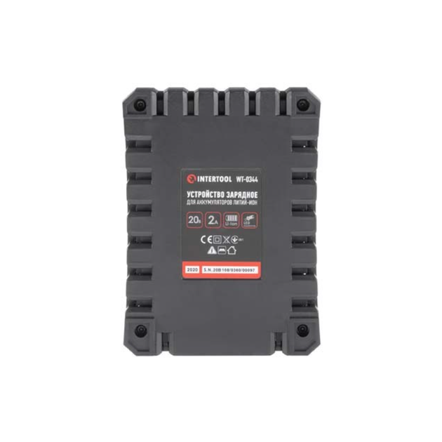Зарядное устройство для аккумулятора Intertool 20В x 2Ач Li-Ion Storm (WT-0344) - изображение 2