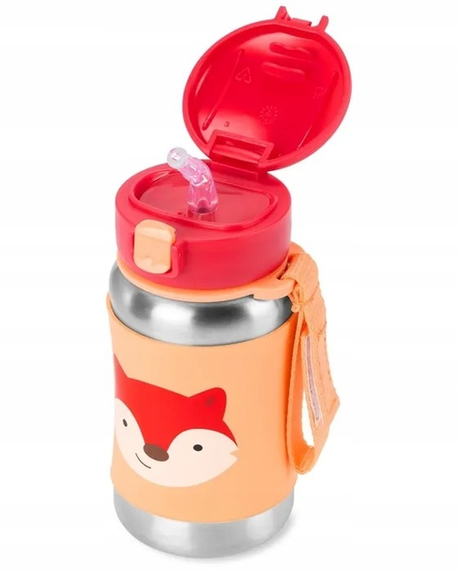 Дитяча термопляшка для води Skip Hop Лис 350 мл ZOO (9S892110) (0197233122132) - зображення 2