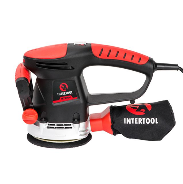 Эксцентриковая шлифмашина Intertool 480 Вт SemiPro (WT-0542) - изображение 6