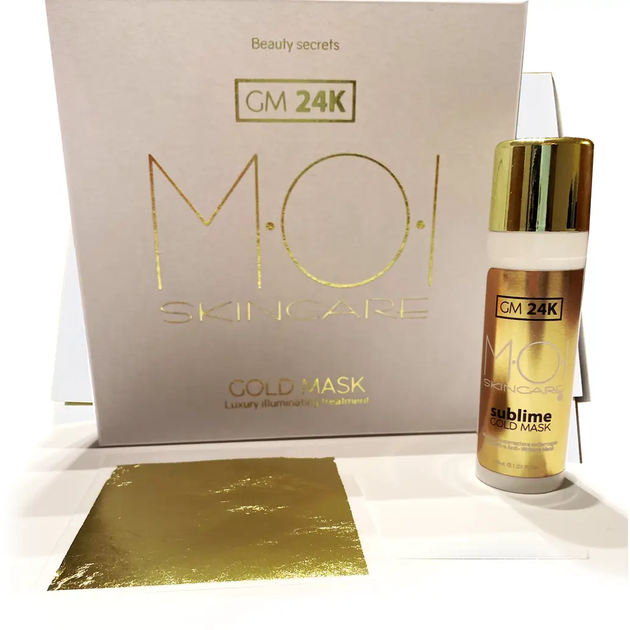 Zestaw maseczek Moi Gold Mask 24K nawilżający 7 szt (8436562007164) - obraz 5