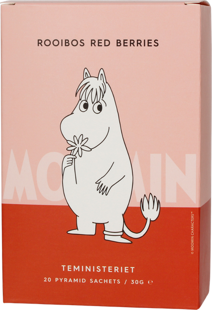 Herbata rooibos Teministeriet Moomin Red Berries 20 szt (7340023002869) - obraz 1