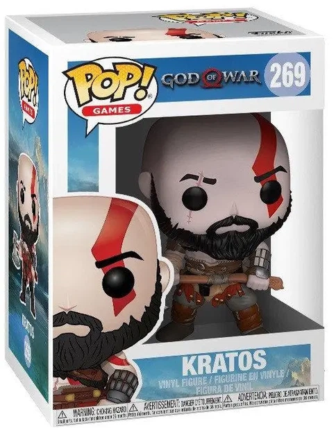 Фигурка Funko Pop Кратос №269 God of War 10 см – Легенда Богов Войны - изображение 4