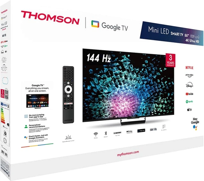 Telewizor Thomson MiniLED 55" 55MG7C15 (9120106662429) - obraz 7