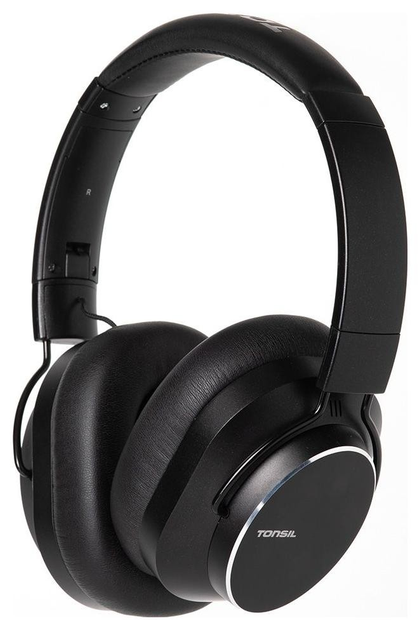 Słuchawki Tonsil R65BT Bluetooth ANC Black (5904209574445) - obraz 5