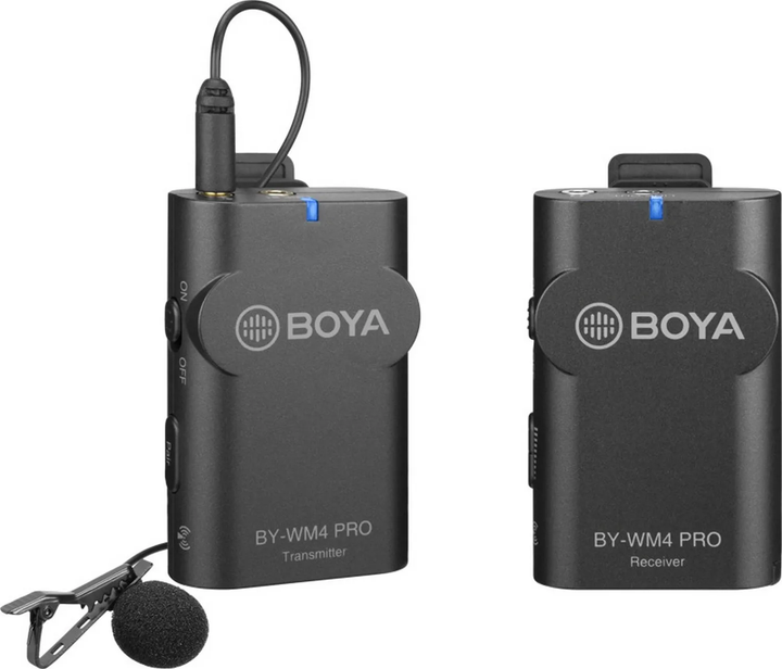 Bezprzewodowy system mikrofonowy Boya BY-WM4 PRO-K1 (6971008024111) - obraz 1