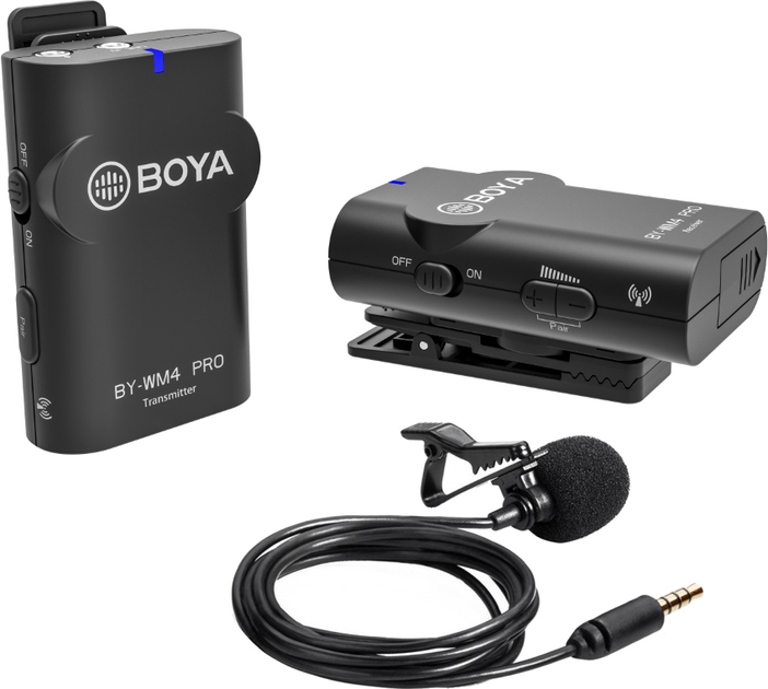 Bezprzewodowy system mikrofonowy Boya BY-WM4 PRO-K1 (6971008024111) - obraz 3