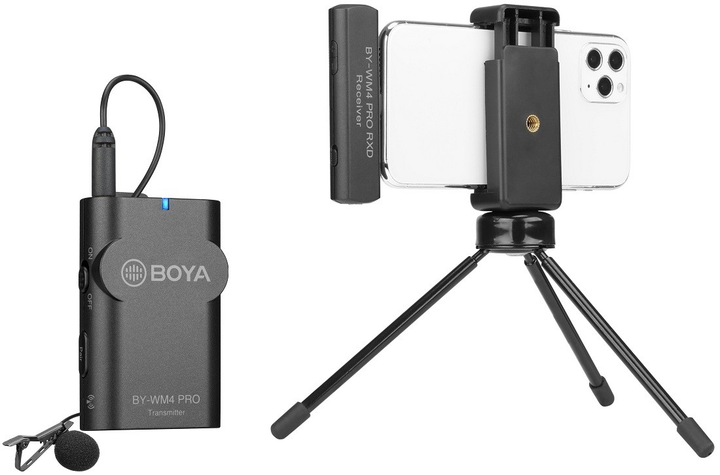 Бездротова мікрофонна система Boya BY-WM4 PRO-K3 (6971008025699) - зображення 2