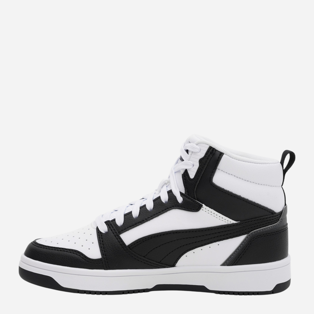 Trzewiki młodzieżowe chłopięce Puma Rebound V6 Mid Jr 39383101 35.5 (3UK) Białe (4065454935779) - obraz 3