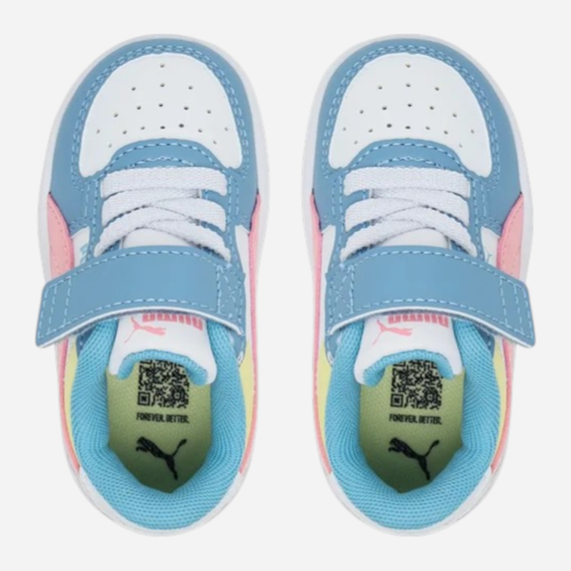Дитячі кросівки для дівчинки Puma Caven 2.0 Block AC+ Inf 39446318 25 (8UK) Білі (4069156718050) - зображення 4