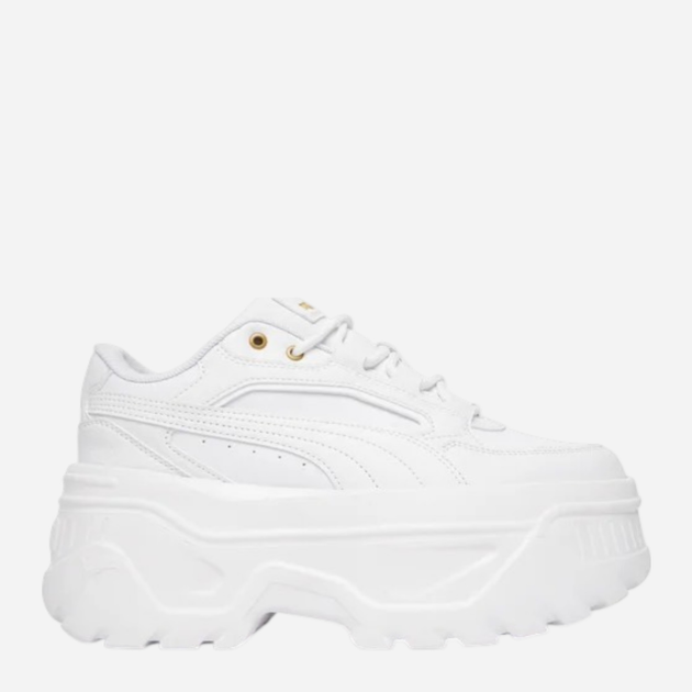 Sneakersy damskie na platformie Puma Karmen X-TRA 40036902 39 (6UK) Białe (4067983739736) - obraz 1