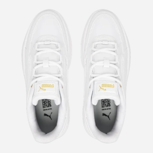 Sneakersy damskie na platformie Puma Karmen X-TRA 40036902 36 (3.5UK) Białe (4067983739767) - obraz 4