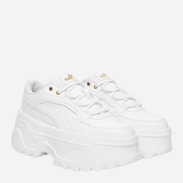 Sneakersy damskie na platformie Puma Karmen X-TRA 40036902 39 (6UK) Białe (4067983739736) - obraz 2