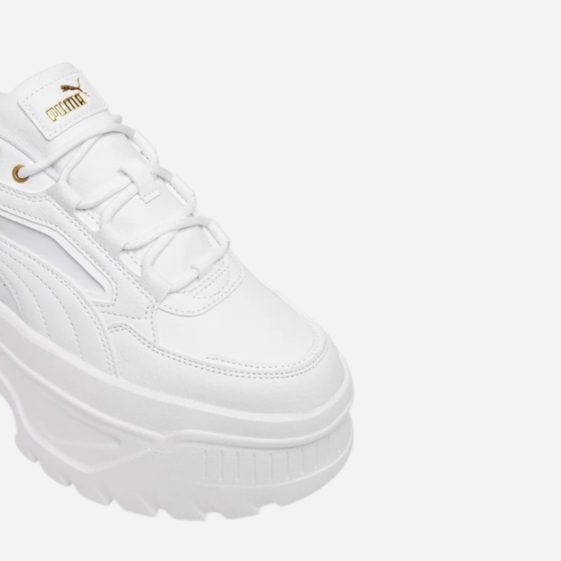 Sneakersy damskie na platformie Puma Karmen X-TRA 40036902 36 (3.5UK) Białe (4067983739767) - obraz 6