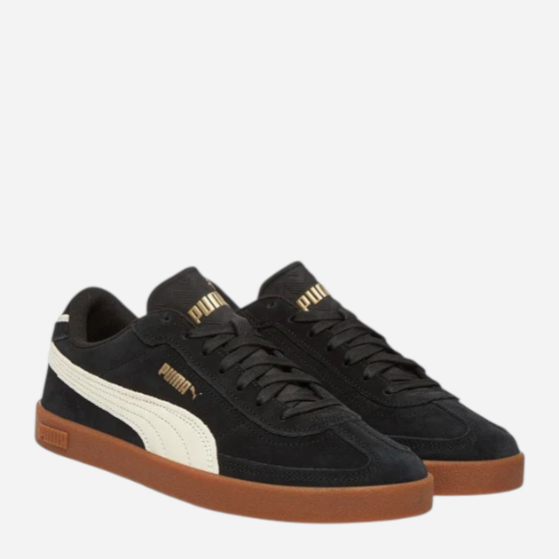 Sneakersy męskie do kostki Puma Club II Era Suede 40071701 44.5 (10UK) Czarne (4067983972744) - obraz 2