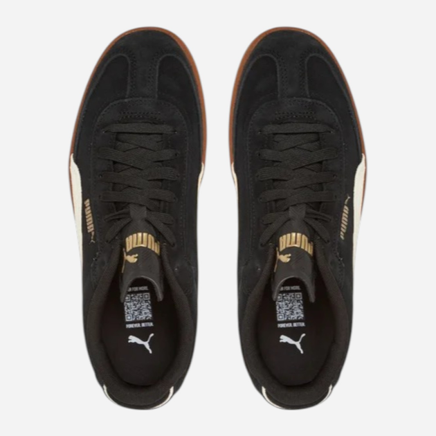 Sneakersy męskie do kostki Puma Club II Era Suede 40071701 43 (9UK) Czarne (4067983972676) - obraz 4